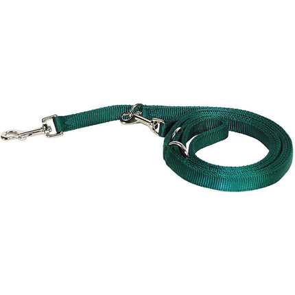 Hamilton Double Thick Euro Leash - adjustable nylon leash, 6-in-1, for small dogs