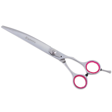 Geib Entree Curved Scissors - high-quality curved grooming scissors made from Japanese steel