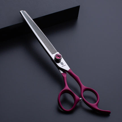 Jargem Thinning - single-sided thinning shears with a soft, ergonomic handle and decorative screw - 50 teeth