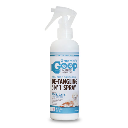 Groomer's Goop Detangling 5n'1 Spray - multifunctional detangling spray for dogs and cats