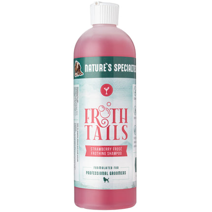 Nature's Specialties Froth Tails Strawberry Shampoo - moisturizing shampoo for dogs and cats, with a strawberry and champagne scent, concentrate 1:50