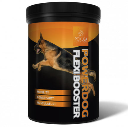 Pokusa PowerDog Flexi Booster - natural supplement for active dogs supporting the musculoskeletal system