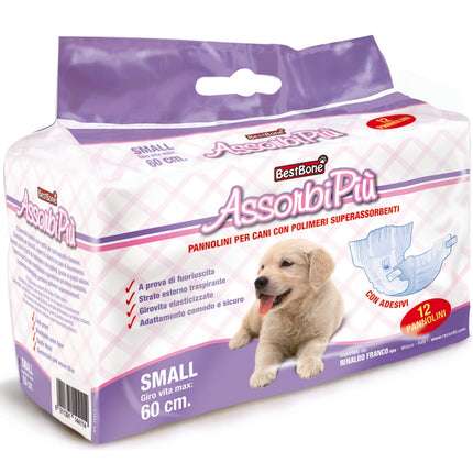 BestBone Nappies AssonbiPi 12 pcs - dog diapers, diapers