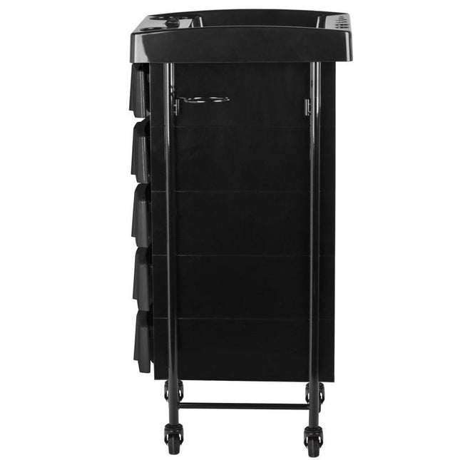 Gabbiano 008 - grooming assistant with timer, 5 drawers, 2 metal handles