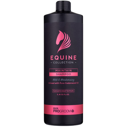 ProGroom Equine Collection Maintain Shampoo - Horse Shampoo with Conditioner, Concentrate