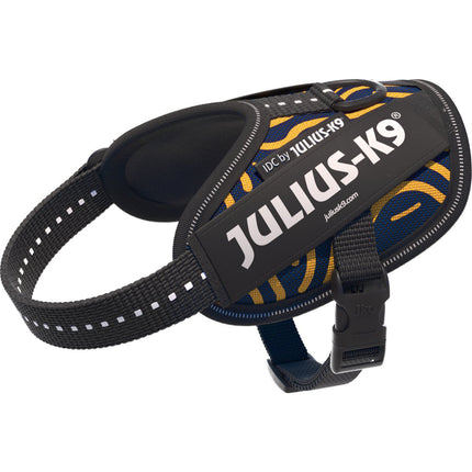 Julius - K9 IDC Powerharness Canyon - dog harness with reflectors, Canyon pattern