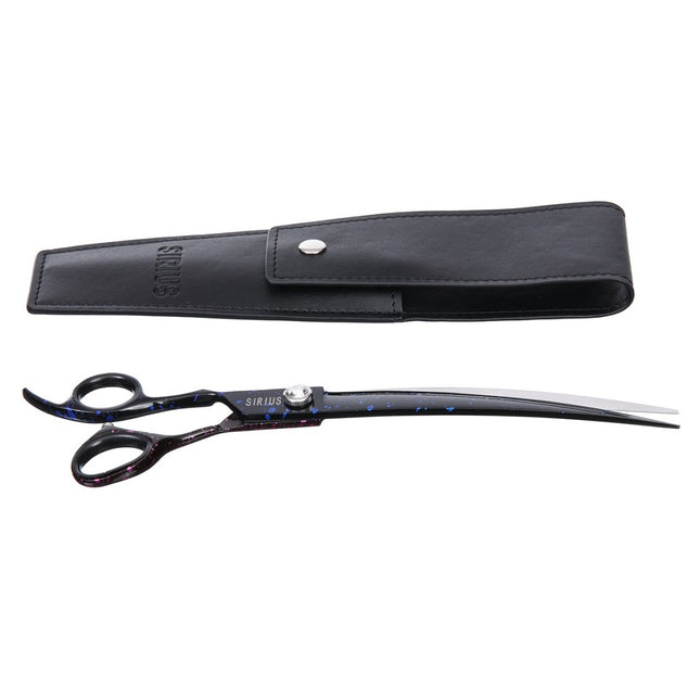 Groom Professional Sirius Left Curved Scissors - curved scissors for left-handed users 21.5cm