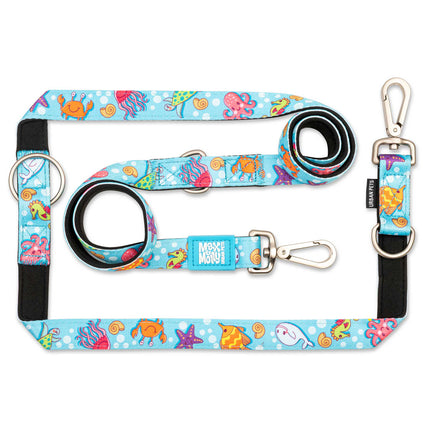 Max&Molly Multi-Leash Ocean - adjustable leash for dogs, interesting pattern, 200cm