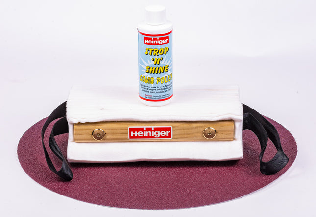 Heiniger Strop 'n' Shine Kit - cleaning and polishing kit for sheep blades