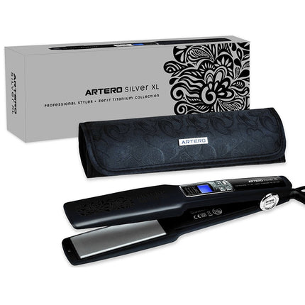 Artero Zenit - professional straightener with wide plates and negative ion generator