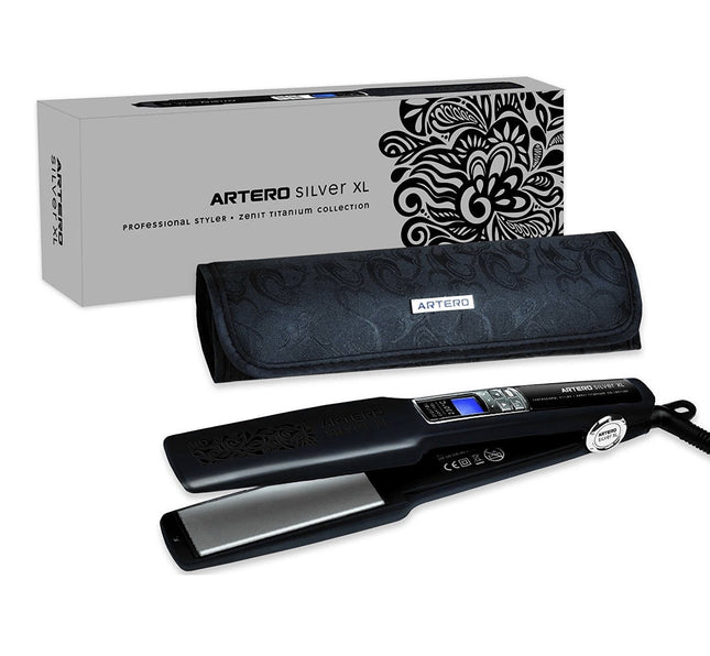 Artero Zenit - professional straightener with wide plates and negative ion generator