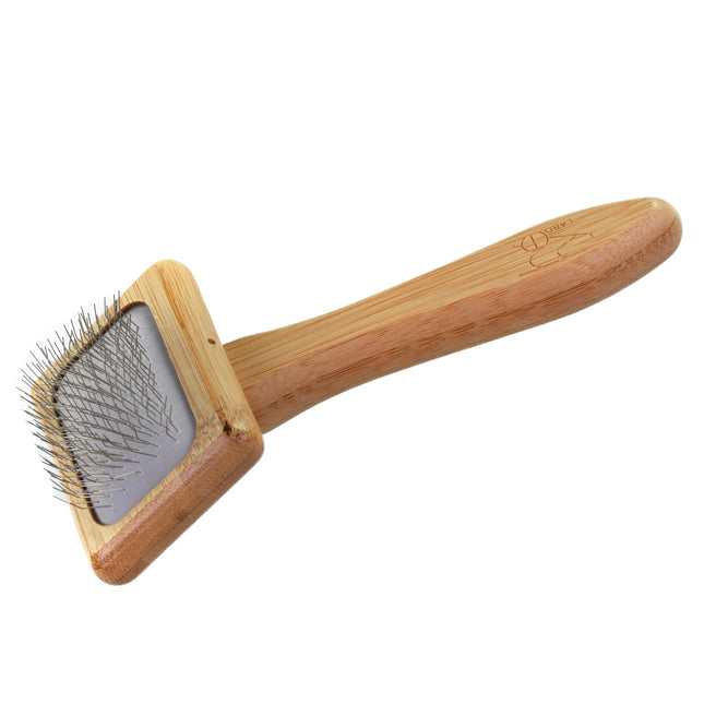 Hery Bamboo Slicker Brush - Poodle Brush