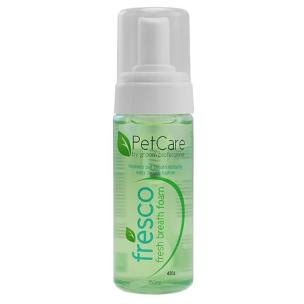 Pet Care by Groom Professional Fresco Oral Foam Freshener - Breath Freshening Foam for Dogs