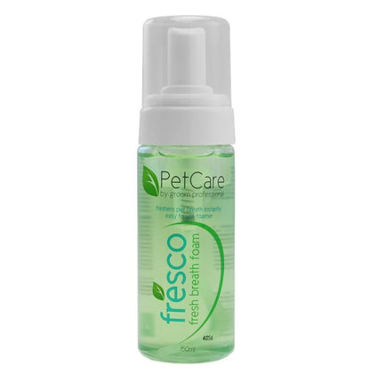 Pet Care by Groom Professional Fresco Oral Foam Freshener - Breath Freshening Foam for Dogs