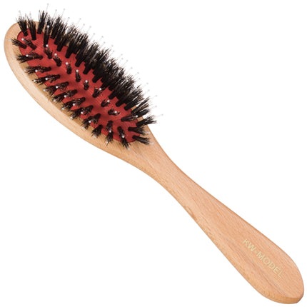 Kw Boar Bristle Brush Mix Small - brush made of natural boar bristles and nylon