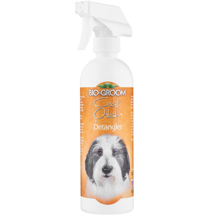 Bio - Groom Coat Polish - spray conditioner that makes it easier to comb fur and adds shine