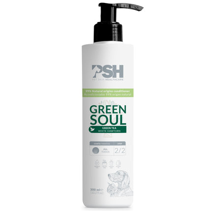 PSH Daily Beauty Soul Conditioner - conditioner for oily fur of dogs and cats, with tea