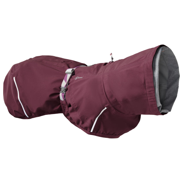 Hurtta Mudventure Coat Eco Eggplant - raincoat for dogs