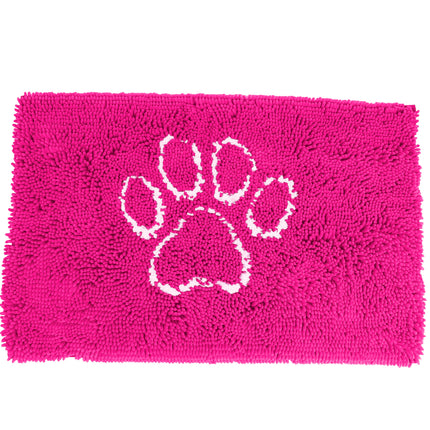 Show Tech Multi-Purpose Absorbent Mat - non-slip absorbent mat made of microfiber - pink