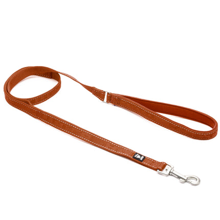 Hurtta Casual Reflective Leash Eco Cinnamon - dog leash, perfect for everyday use made from recycled materials