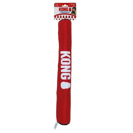 KONG Signature Stick - safe fetch toy for dogs, squeaks, crinkles, rattles