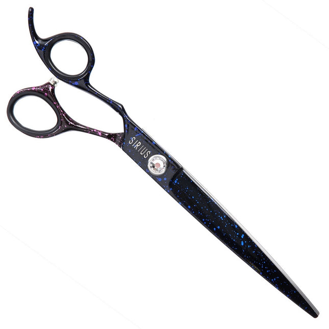 Groom Professional Sirius Left Curved Scissors - curved scissors for left-handed individuals 19cm