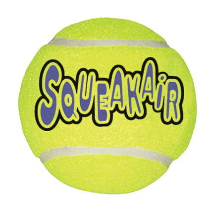 KONG SqueakAir Tennis Ball XL (10cm) 1pc - tennis ball with squeaker, fetch toy for very large dogs