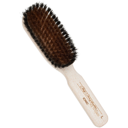 Chris Christensen Ionic Brass Boar Brush - boar bristle and brass brush for short-haired breeds and terriers