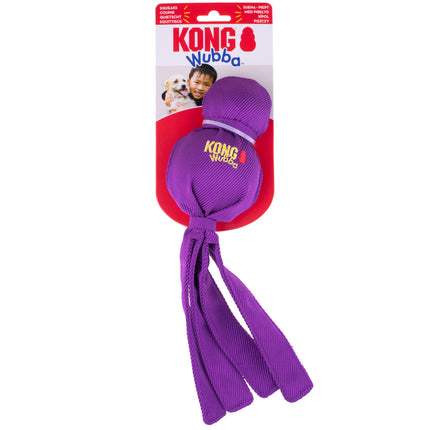 KONG Wubba - tug toy with ball for dogs, squeaky