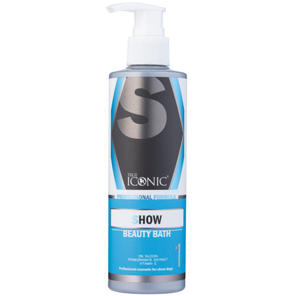 True Iconic Show Beauty Bath - deep cleansing shampoo for all coat types, concentrate