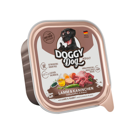 Doggy Dog Lamb & Rabbit - Grain-Free Wet Dog Food with Lamb and Rabbit