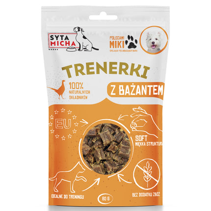 Syta Micha pheasant training treats - grain-free and single-protein training snacks for dogs