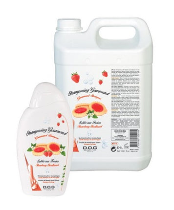 Dog Generation Strawberry Biscuit Shampoo - nourishing shampoo for all coat types, with the scent of strawberry cookies