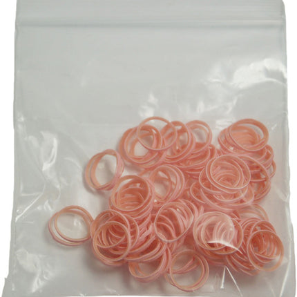 HPP Latex Rubber Bands 100pcs - 0.9cm