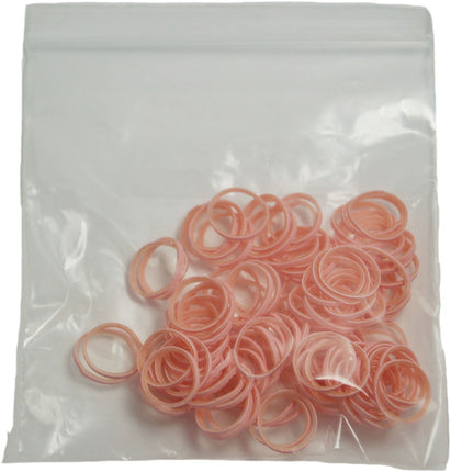 HPP Latex Rubber Bands 100pcs - 0.9cm