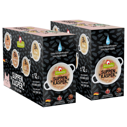 GranataPet Suppenkasper Multipack - soup for cats, flavor assortment