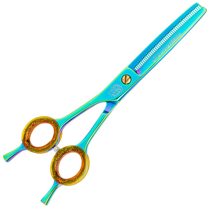 P&W Hulk Left Thinning Scissors - single-sided thinning scissors for left-handed users, 46 teeth