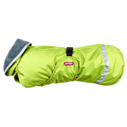 Light Pomppa - rain jacket for dogs, with a warm lining