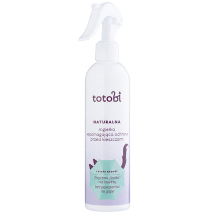 Totobi natural spray supporting tick protection for dogs