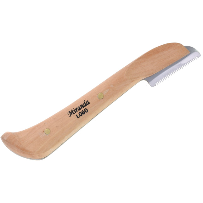 Miranda Classic Coarse Trimmer - professional trimmer with a comfortable wooden handle, left-handed