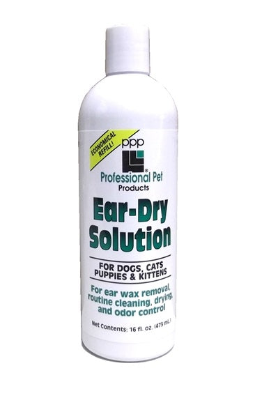 PPP Ear - Dry Solution - cleaning and drying solution for dogs' and cats' ears