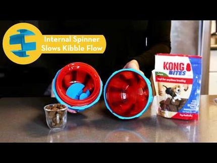 KONG Treat Spinner L - large capacity treat toy for dogs