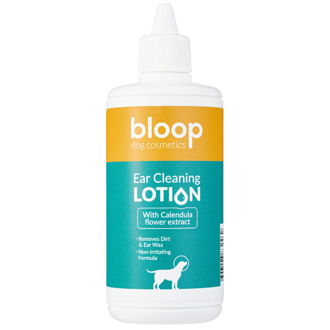 Bloop Ear Cleaning Lotion - gentle ear cleaning liquid for dogs with calendula and eucalyptus extract