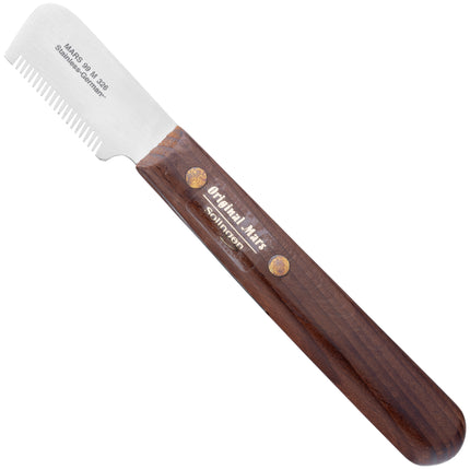 Mars - classic wooden trimmer for undercoat and dead hair in rough-haired breeds (99M326)