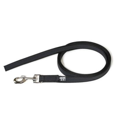 Julius K9 Supergrip Color & Gray Training Leash Black - training leash without handle, black