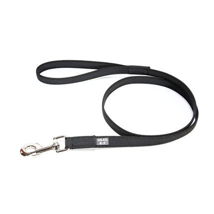 Julius K9 Color & Gray Supergrip Leash With Handle Black - training leash with handle, black, non-slip