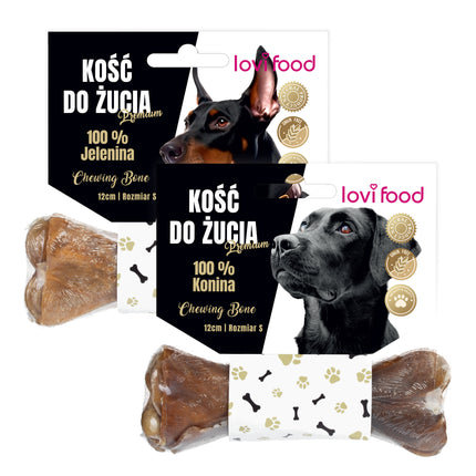 Lovi Food Premium Chewing 2pcs - premium dog chew treats and bones set