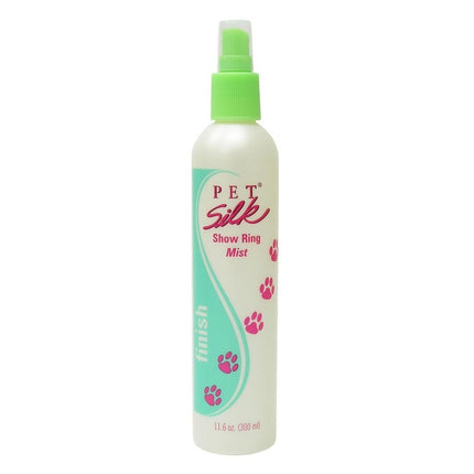 Pet Silk Show Ring Mist - a shining and anti-static mist for show coats, perfect before entering the ring.