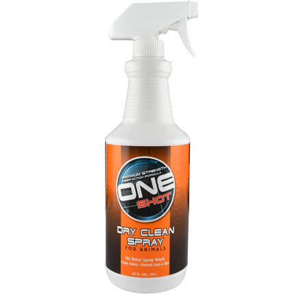 One Shot Dry Clean Spray Shampoo - professional dry shampoo for pets, eliminating unpleasant odors