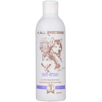 1 All Systems Self Rinse Conditioning Shampoo - nourishing no-rinse shampoo for dogs and cats, concentrate 1:10